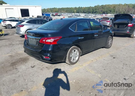 2017 Nissan Sentra Sv z USA, uszkodzony, nr VIN 3N1AB7AP7HL711246